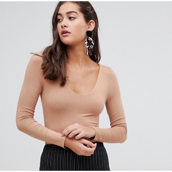 ASOS Tops - ASOS New Look Longsleeve Bodysuit